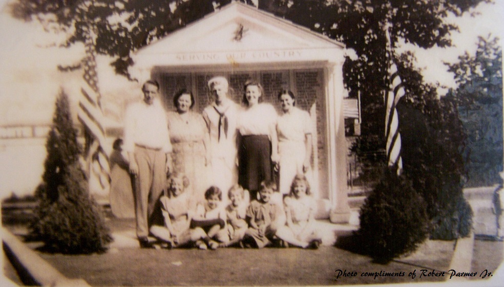 Robert E at war memorial