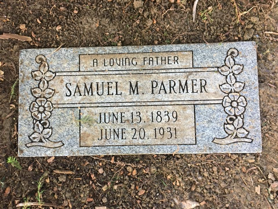 samuel m parmer headstone1
