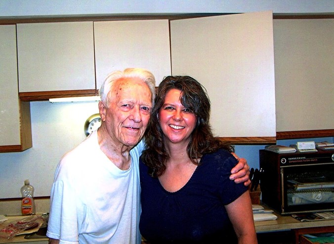 Robert E Parmer Jr with Heidi