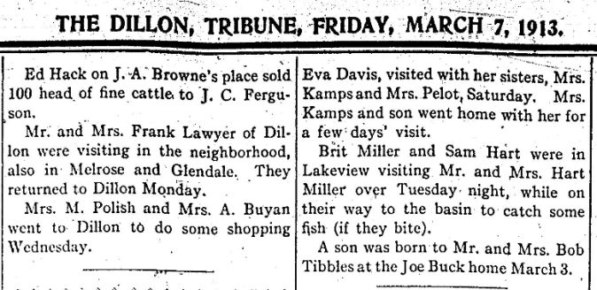 tibbles birth announcement