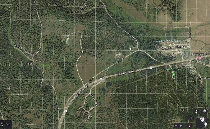 google earth image of jj parmer land grant